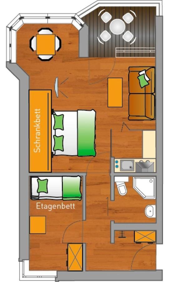 霍尔斯泰因地区诺伊斯塔特Ancora Marina Haus 1 Nr 03, Typ 1公寓 外观 照片